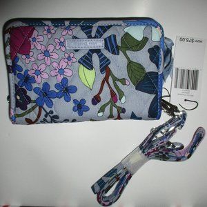 Vera Bradley 3 in 1 RFID Crossbody "Bengal Lilly" NWT Super functional free ship